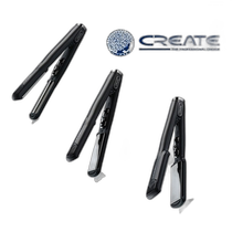 Korean direct mail CREATE curling hair straightener accessories Griet] titanium straight-view mirror curling iron (R21 black