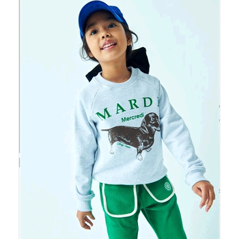 Korean direct mail mardi mercredi lespetits children's t-shirt 420527heather