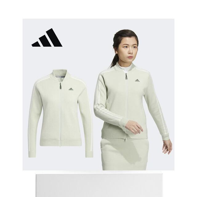 Korea Direct Mail [Adidas Golf] HG8248 Women's Windproof REDY3S ​​​Sweater ແຂນຍາວ