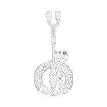 (Direct Mail from Korea) Actto Magic EMS Low Frequency Massager Cable Length 1 2mHMS-06