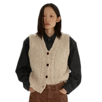 Korean direct mail sienne French retro casual romantic womens daily vest 302158069