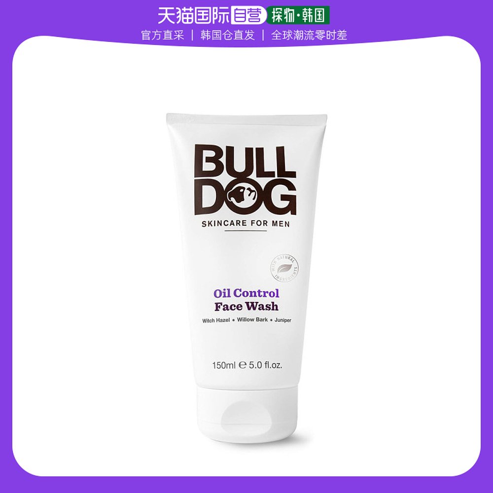 韩国直邮Bulldog Bulldog男性控油洗面乳金缕梅柳树皮杜松150ml_G