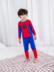 Set Spider-Man chàng trai mùa xuân và mùa thu quần ấm cậu bé cộng với nhung trẻ em chơi đồ lót đồ ngủ quần áo nhà dày. 