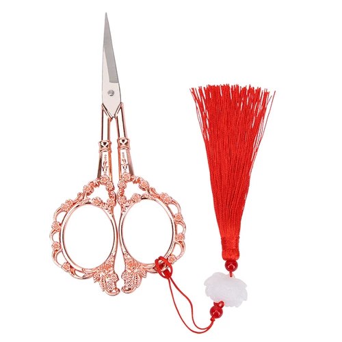 Изысканные ретро ножницы из нержавеющей стали, классические поделки из бумаги, «сделай сам», европейский стиль