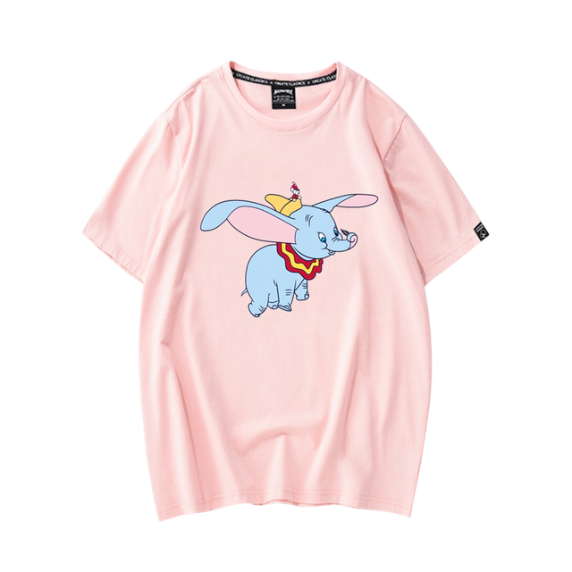 Zhou Yutong's same clothes Dumbo short-sleeved T-shirt for women