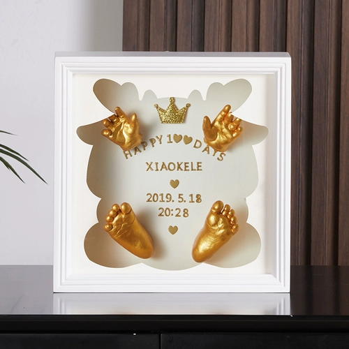 Детские отпечатки рук и ног, хваталка, модель рук, фигурка, чернильная подушечка, сувенир, подарок на день рождения