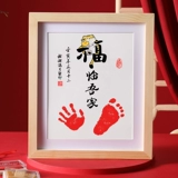 Защитный амулет, отпечатки рук и ног, детская памятная чернильная подушечка ручной работы, подарок на день рождения