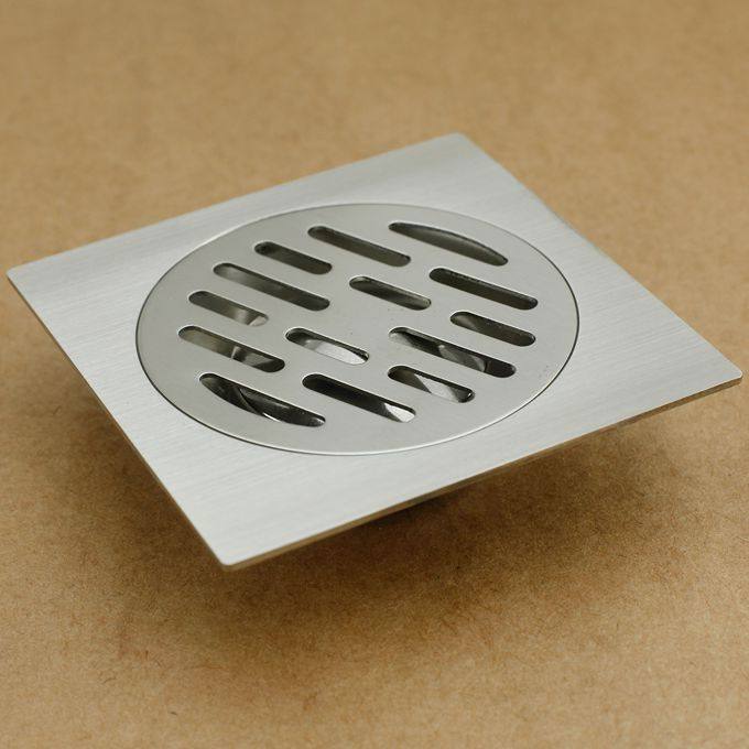 Stainless steel floor drain deodorizer powder room sewer square bathroom washing machine dual-use shower room insect-proof dual-use