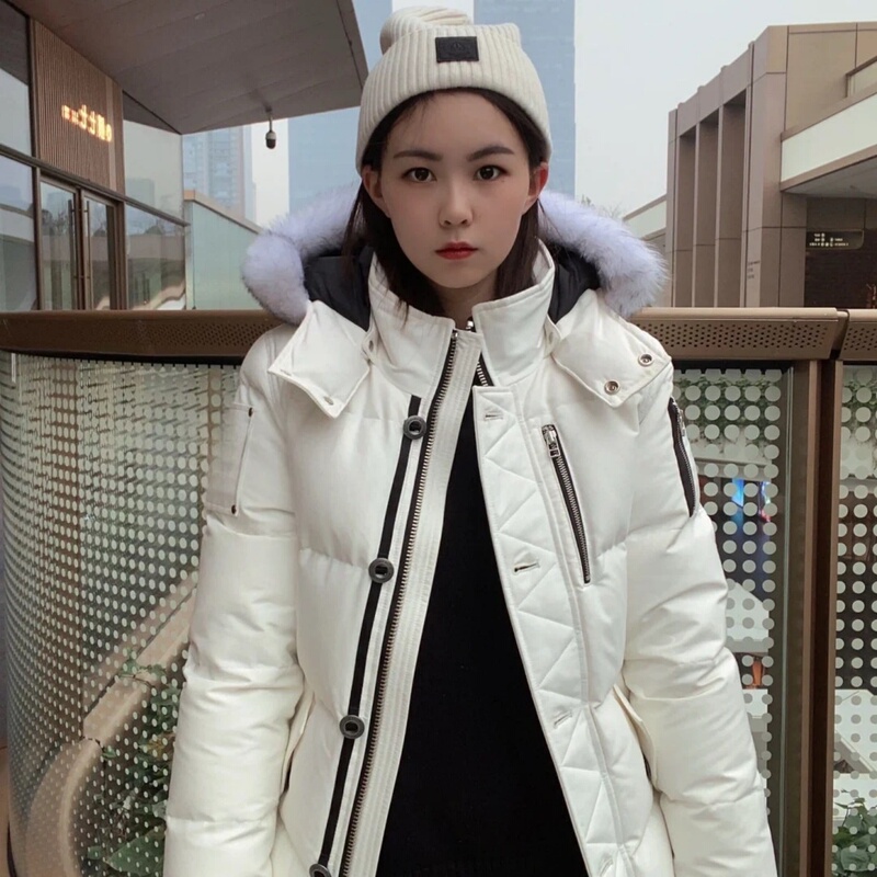 Winter Cold-Proof Small Scissors 3Q down Jacket, Level 5 Cold Resistance, Outdoor Casual Thickened Men's and Women's Couple Workwear Goose down Jacket