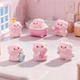 New Cute Bathing Pig Figurine Resin Crafts DIY Desktop Car Stress Relief Ornament