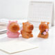 Cute spring raincoat capybara capybara doll cute DIY decoration accessories car desktop small ornaments