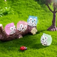 Glow-In-The-Dark Owl Mini Resin Figurine Cute Animal Bonsai for Desk, Computer, Car, Healing Decoration