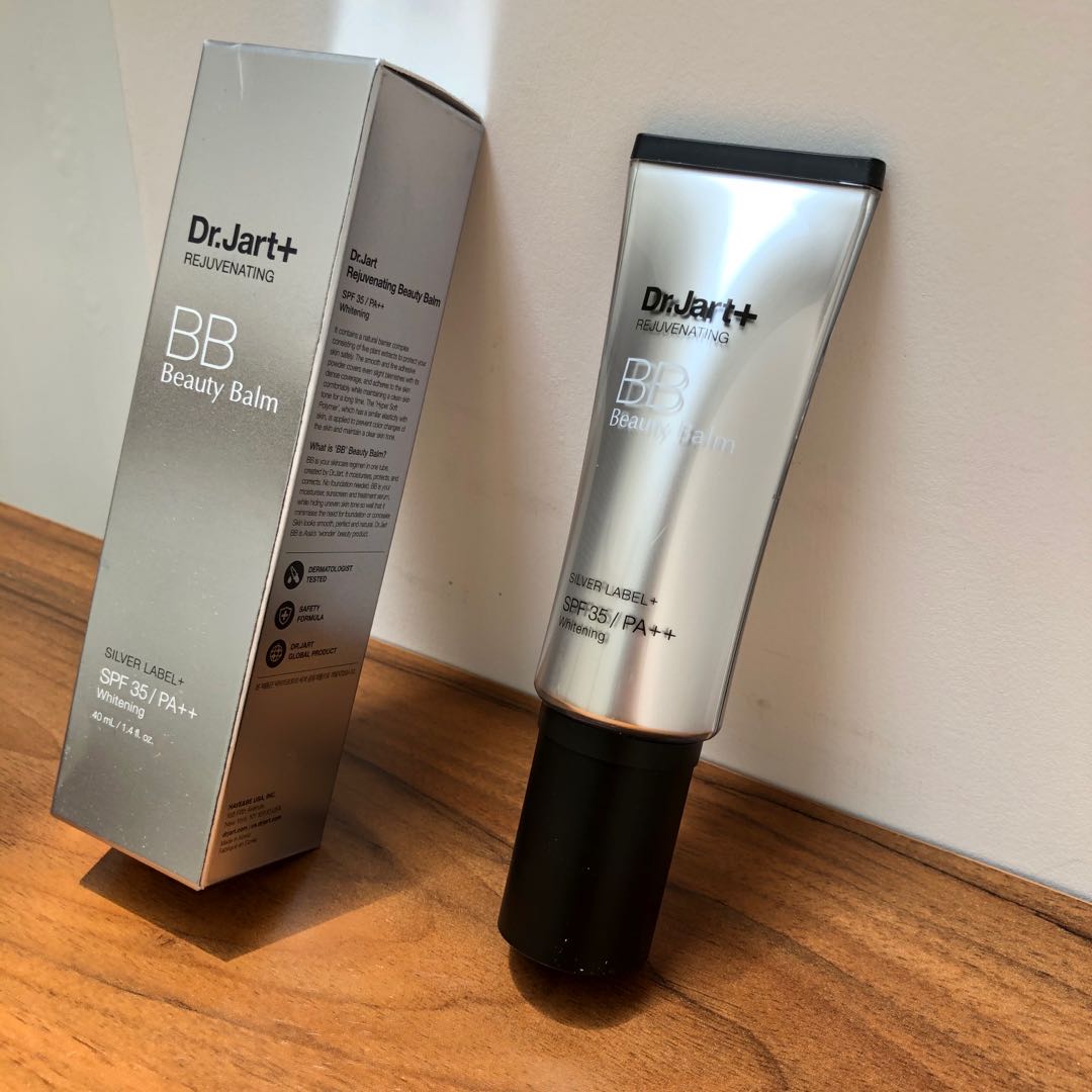 Tijiating silver tube bb cream Flawless Moisturizing Persistent Sunscreen Isolated Woman Invisible Hair Pore Control Oil Cream Creamy Creamy Bottom Cream