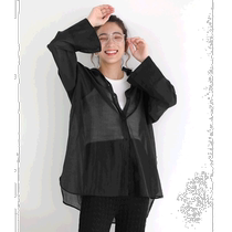 Japan Direct mail Bou Jeoud Ladies in perspective Loose Shirt Spring Summer Pop style comfortable and soft fit
