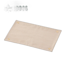 Japan direct mail LOGOS small grill fire-resistant heat insulation mat (35×50cm) 81064031 campfire mat