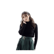 (Direct mail from Japan)Julia Boutique womens turtleneck sweater slim base layer knitted inner layer