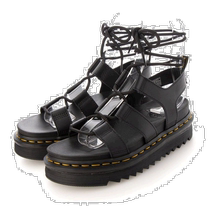 (Direct mail from Japan) Dr Martens ZEBRILUS NARTILLA black leather (BLK) sandals