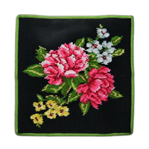 Japan direct mail FEILER Peony towel handkerchief 30cm green
