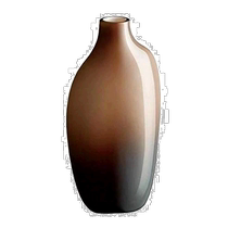 (courrier direct japonais) Kinto vase largeur brun 70x profondeur 55x haute 150mm SACCO verre 03 26