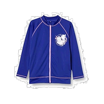 (Direct mail from Japan) Bandai Amphibious Sportswear Demon Slayer Pattern Girls Navy Blue About 1