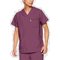 (Direct mail from Japan) Dr. Mizuno surgical gown antibacterial and anti-static for both men and women red wine 5L MZ001