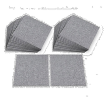 (Japan Direct mail) Sanko splicing ground floor mats 30 * 30cm grey 40 pieces KN-40