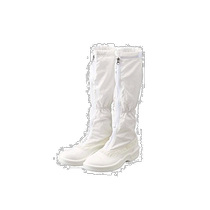 (Direct mail from Japan) Goldwin anti-static zipper boots white retro classic elegant fashion