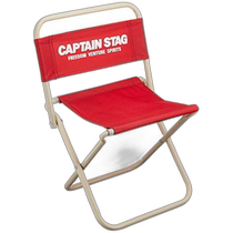 (日本直邮)CAPTAIN STAG 椅子 红色 中号 露营 户外