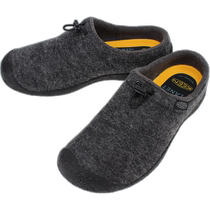 Japan direct mail KEEN mens sports shoes sandals HOWSER 3 SLIDE charcoal gray felt black 1