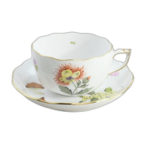 Japan direct mail HEREND Fruitnecker FRN-4 tea cup and saucer 724