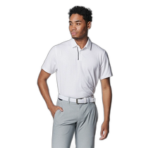 Nichia errand running Under Armor mens high-quality short-sleeved polo shirt white M B-108