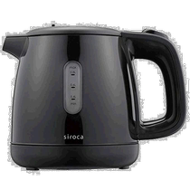 (Direct mail from Japan) Siroca electric kettle with black handle letters and stylish lid SEK-208