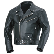 Japan Direct Mail Nanhai Mens Leather Jacket Black Retro Durable Simple Atmosphere Fashionable Polyester Four Seasons