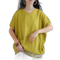 Japanese direct mail antiqua womens UV99% sun protection cold-feeling loose summer sweater light and breathable