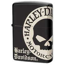 (Direct Mail from Japan) ZIPPO Lighter Black×White Harley-Davidson Japan Limited Edition HDP-32