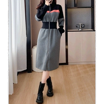 Japan Direct Mail Deux Amour Lady Fashion Front Zipped and Coloured Dress Casual Comfort Spring Summer New