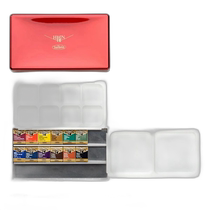 Direct mail from Japan Holbein Pancolor 12-color set palm box