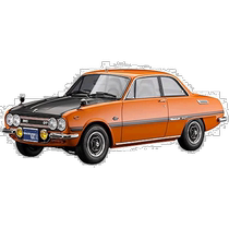 Japanese direct mail (direct mail) Hasegawa Changkokwa Model of Model Fixuki Car 1600GT