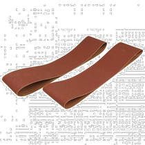 (Direct mail from Japan) Skii belt sander for circular belt brown 2 pieces WA120 100×915mm
