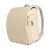 Japan Direct Mail BREEZE Childrens Star Embossed Design Durable School Bag - Beige J977934