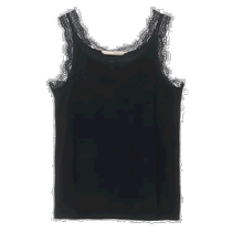 Japan direct mail MELROSE claire womens basic elastic collar cuff vest A0745UCS10