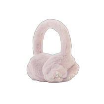 Japanese direct mail Japanese trend mezzo piano imitation fur bow earmuffs