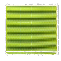 (Direct mail from Japan) Hasegawa HASEGAWA sushi rolling curtain size S green polypropylene PP material
