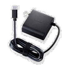 (Direct mail from Japan) Notebook PC dedicated AC adapter Type C 65W supports PD 2 meters black