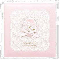 (Direct mail from Japan) nakabayashi Nakabayashi photo album wedding commemorative photo album pink exquisite workmanship