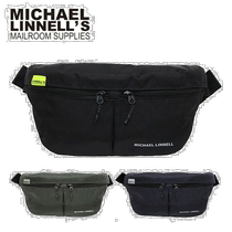 Japan direct mail MICHAEL LINNELL waist bag waist bag crossbody bag mens and womens gray MLEP-11 2