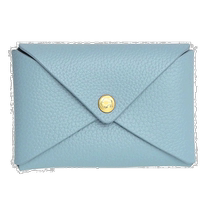 Japan direct mail IL BISONTE card holder business card holder blue for men and women scc065pi0005bl226g