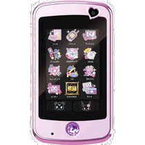 (Japan Direct Mail) Jewelry Pet Electronic Pet Handheld Gaming Jewelry Pod Base Heart Purple