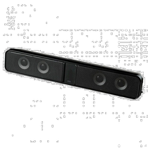 (Direct mail from Japan) SANWA SUPPLY Electrician Speaker Computer Multimedia Speaker Speaker High Quality Easy