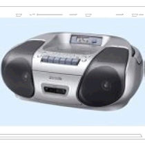 (Publipostage direct du Japon) Enregistreur radio CD Panasonic RX-D27-S Silver Karaoke